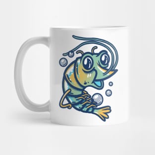 Krill in blue and yellow Mug